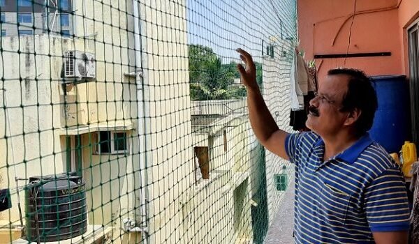 durga balcony safety netting service